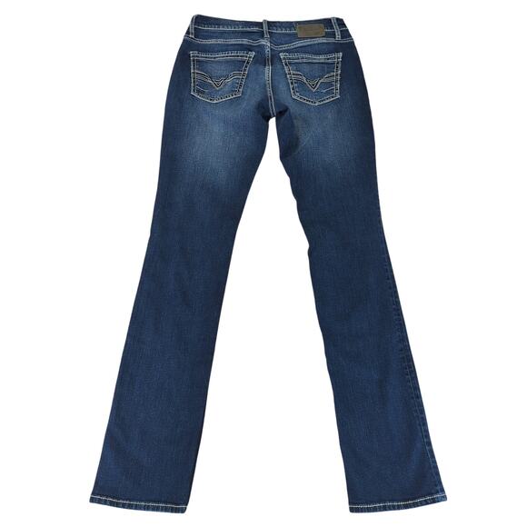 BKE Jake Straight Leg Jeans White Stitch Men's Size‎ 33x38 Stretch ABP16274 Tall - Picture 2 of 9